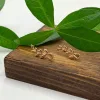 Золоті сережки кафи